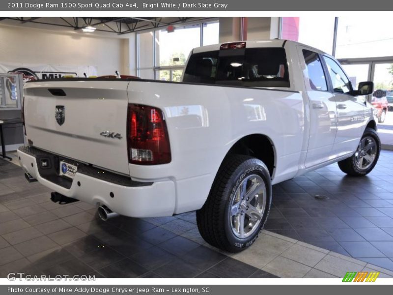 Bright White / Dark Slate Gray 2011 Dodge Ram 1500 Sport Quad Cab 4x4