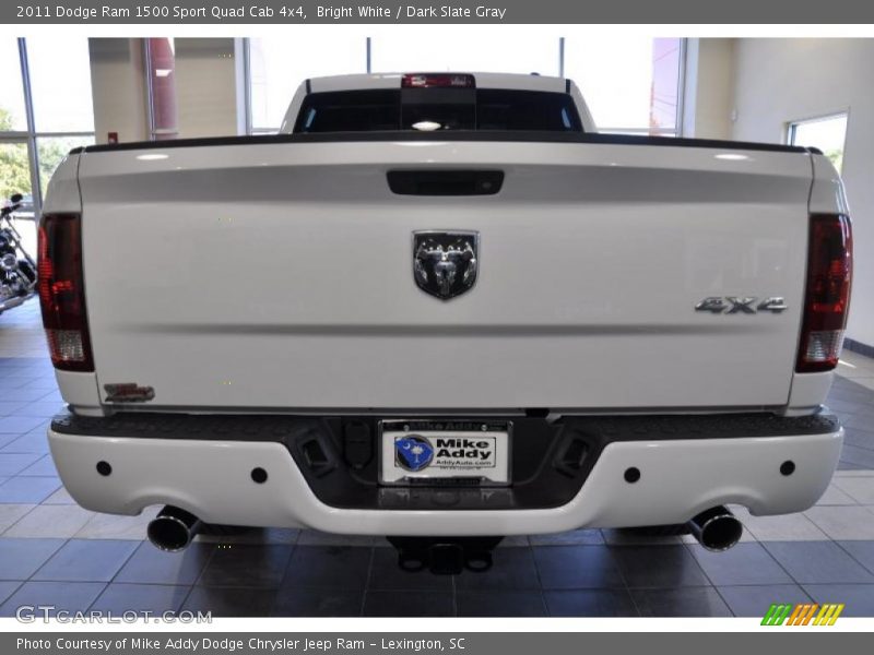 Bright White / Dark Slate Gray 2011 Dodge Ram 1500 Sport Quad Cab 4x4