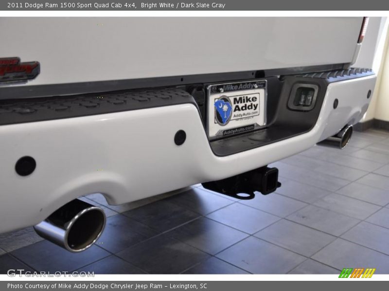 Bright White / Dark Slate Gray 2011 Dodge Ram 1500 Sport Quad Cab 4x4