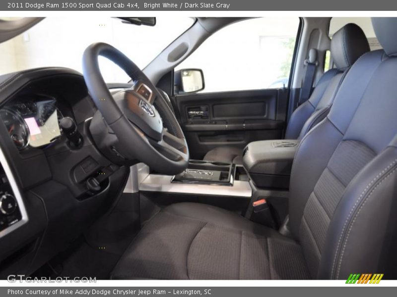 Bright White / Dark Slate Gray 2011 Dodge Ram 1500 Sport Quad Cab 4x4