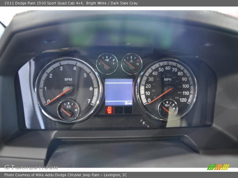 Bright White / Dark Slate Gray 2011 Dodge Ram 1500 Sport Quad Cab 4x4