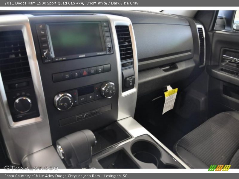 Bright White / Dark Slate Gray 2011 Dodge Ram 1500 Sport Quad Cab 4x4