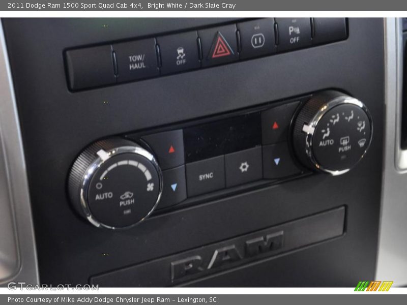 Bright White / Dark Slate Gray 2011 Dodge Ram 1500 Sport Quad Cab 4x4