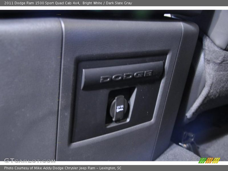 Bright White / Dark Slate Gray 2011 Dodge Ram 1500 Sport Quad Cab 4x4