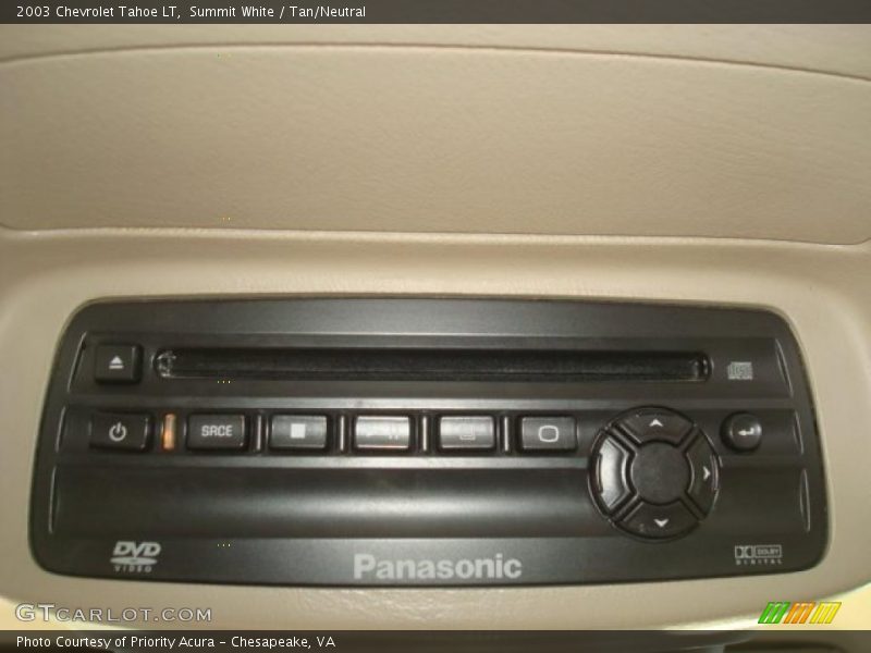 Summit White / Tan/Neutral 2003 Chevrolet Tahoe LT