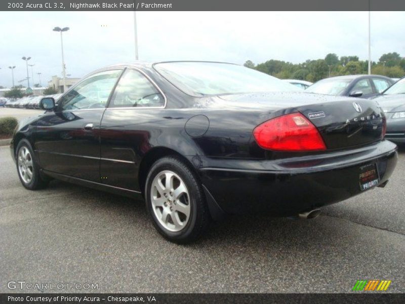 Nighthawk Black Pearl / Parchment 2002 Acura CL 3.2