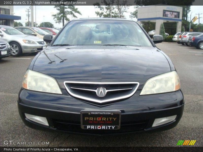Nighthawk Black Pearl / Parchment 2002 Acura CL 3.2