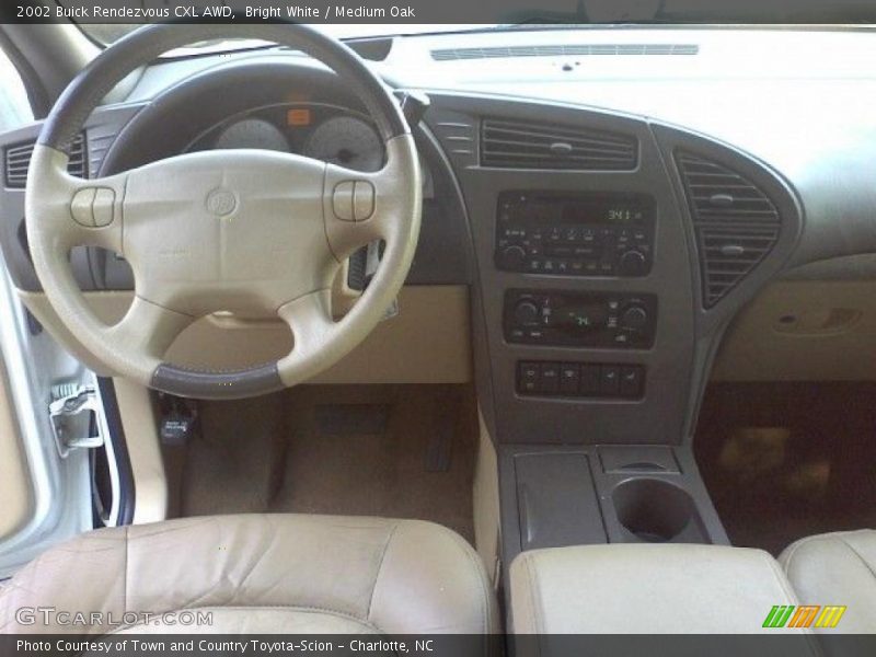 Bright White / Medium Oak 2002 Buick Rendezvous CXL AWD