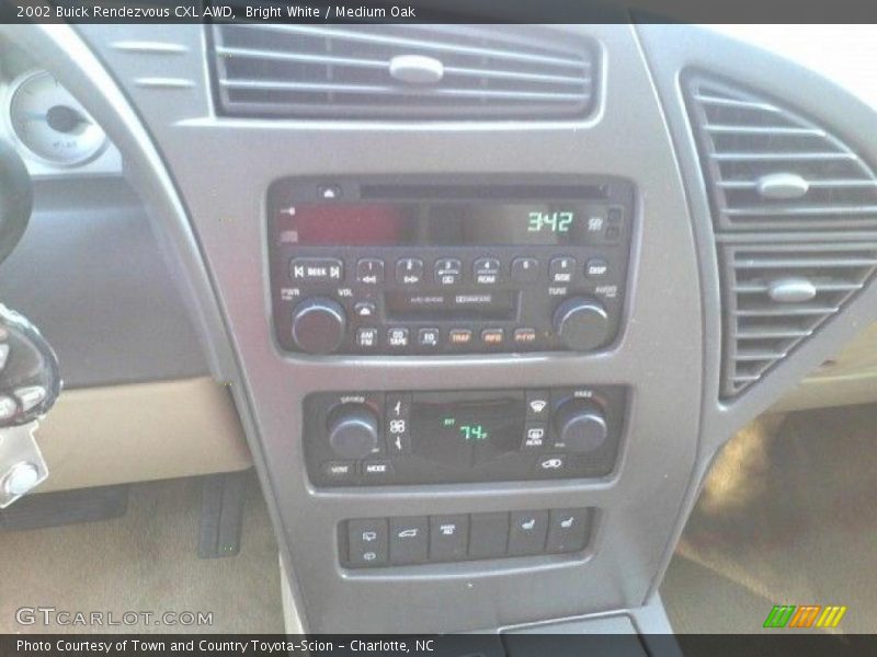 Bright White / Medium Oak 2002 Buick Rendezvous CXL AWD