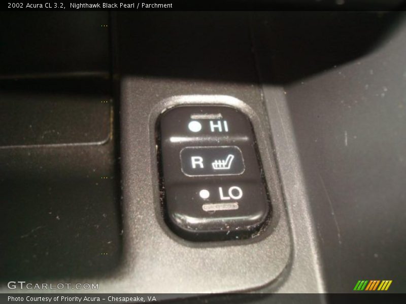 Nighthawk Black Pearl / Parchment 2002 Acura CL 3.2