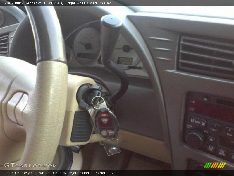 Bright White / Medium Oak 2002 Buick Rendezvous CXL AWD