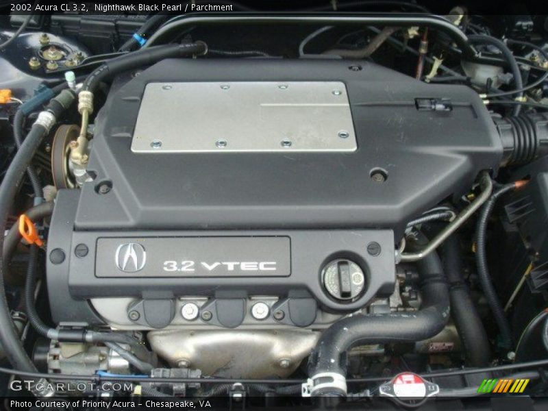  2002 CL 3.2 Engine - 3.2 Liter SOHC 24-Valve VTEC V6