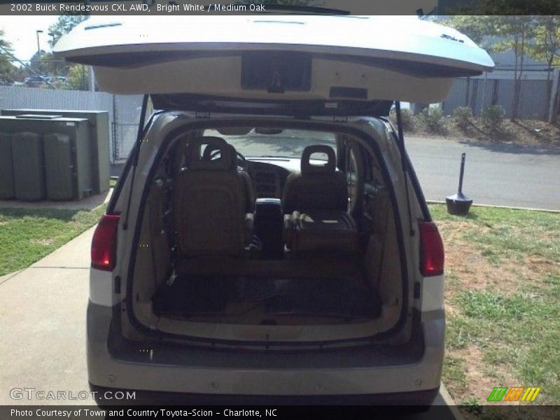 Bright White / Medium Oak 2002 Buick Rendezvous CXL AWD