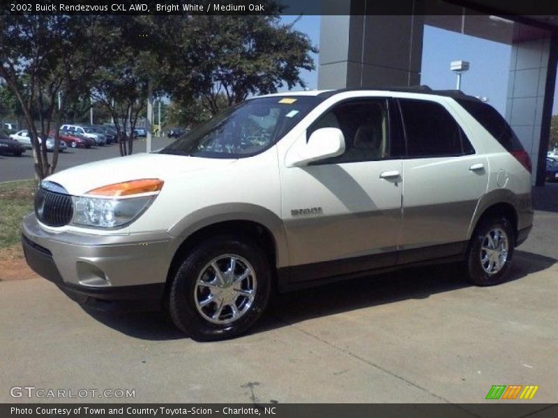 Bright White / Medium Oak 2002 Buick Rendezvous CXL AWD