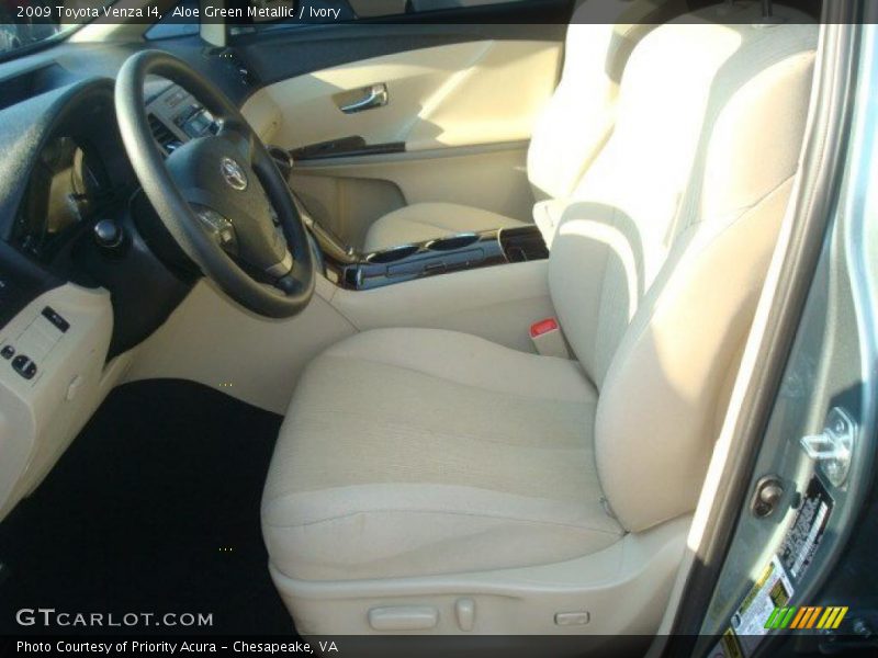 Aloe Green Metallic / Ivory 2009 Toyota Venza I4