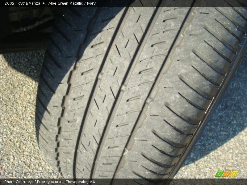 Aloe Green Metallic / Ivory 2009 Toyota Venza I4
