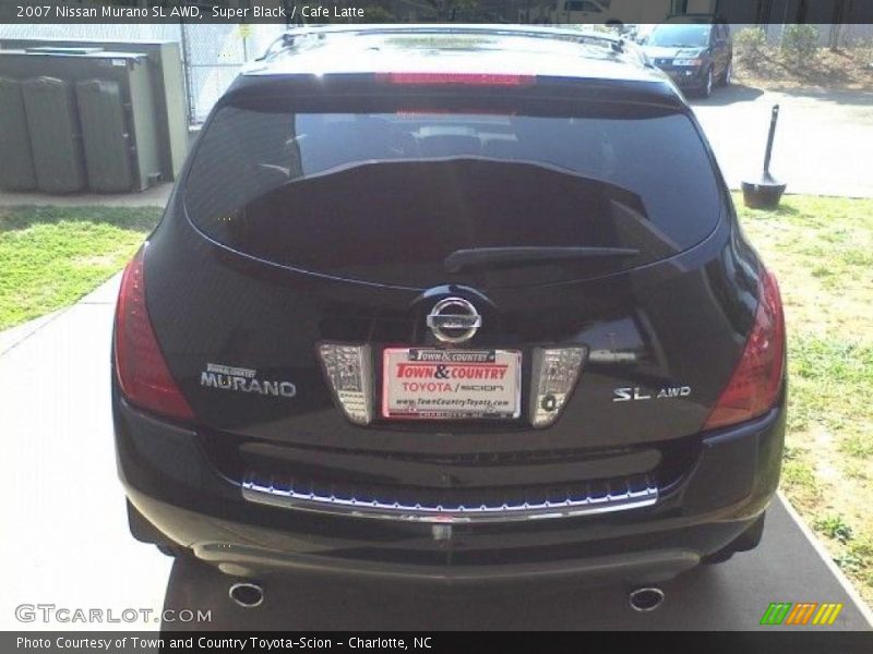 Super Black / Cafe Latte 2007 Nissan Murano SL AWD