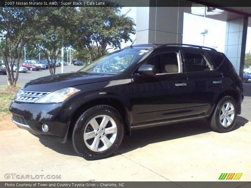Super Black / Cafe Latte 2007 Nissan Murano SL AWD
