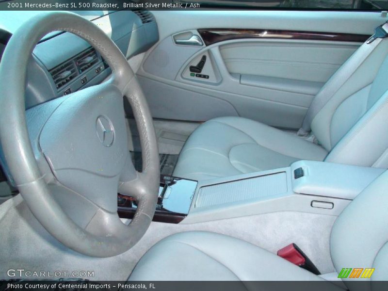  2001 SL 500 Roadster Ash Interior