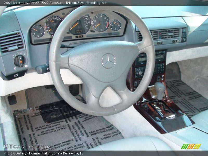 2001 SL 500 Roadster Ash Interior