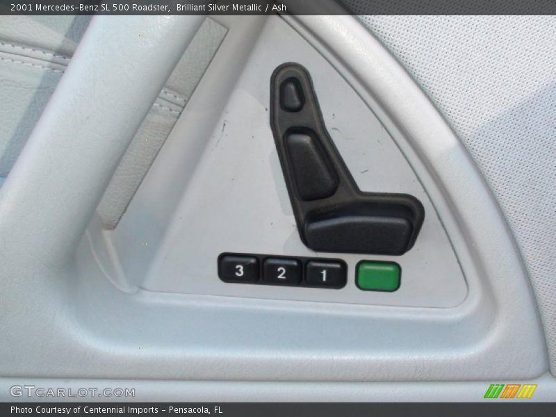 Controls of 2001 SL 500 Roadster