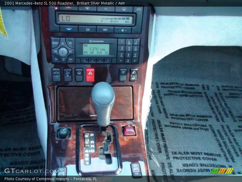 Controls of 2001 SL 500 Roadster