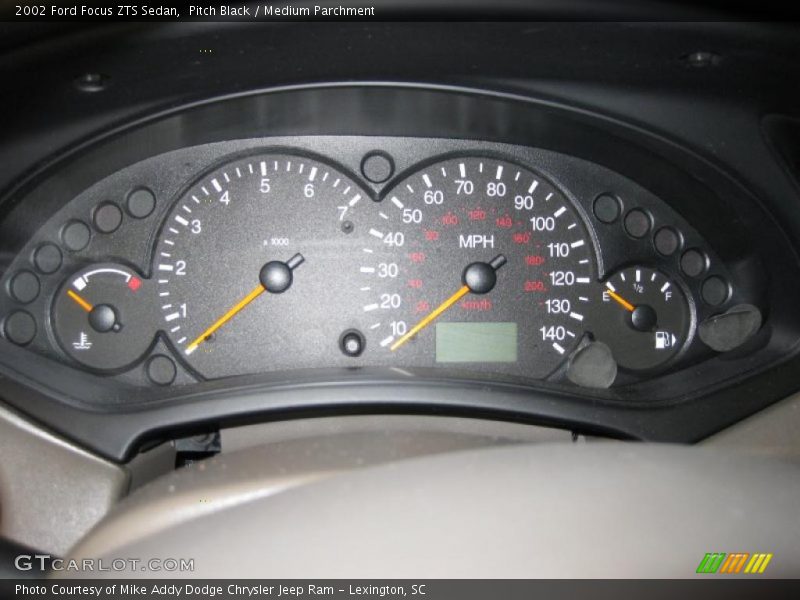  2002 Focus ZTS Sedan ZTS Sedan Gauges