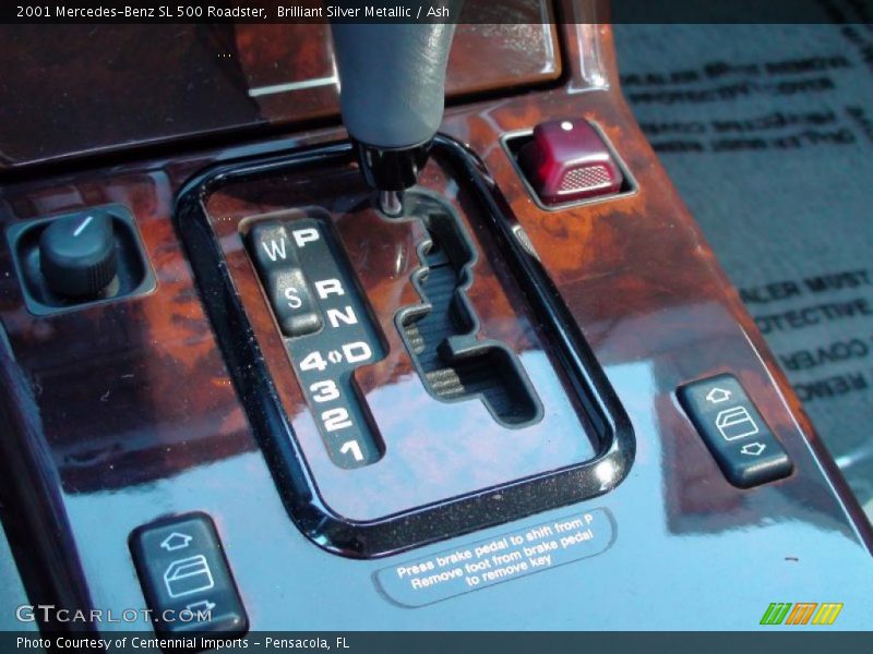  2001 SL 500 Roadster 5 Speed Automatic Shifter