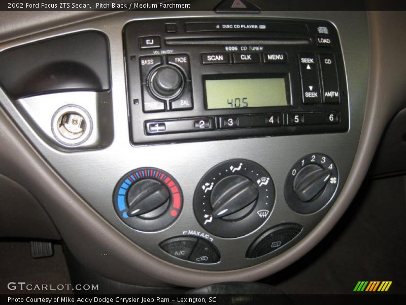 Controls of 2002 Focus ZTS Sedan
