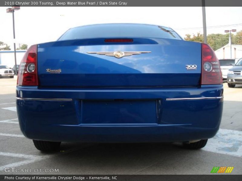 Deep Water Blue Pearl / Dark Slate Gray 2010 Chrysler 300 Touring