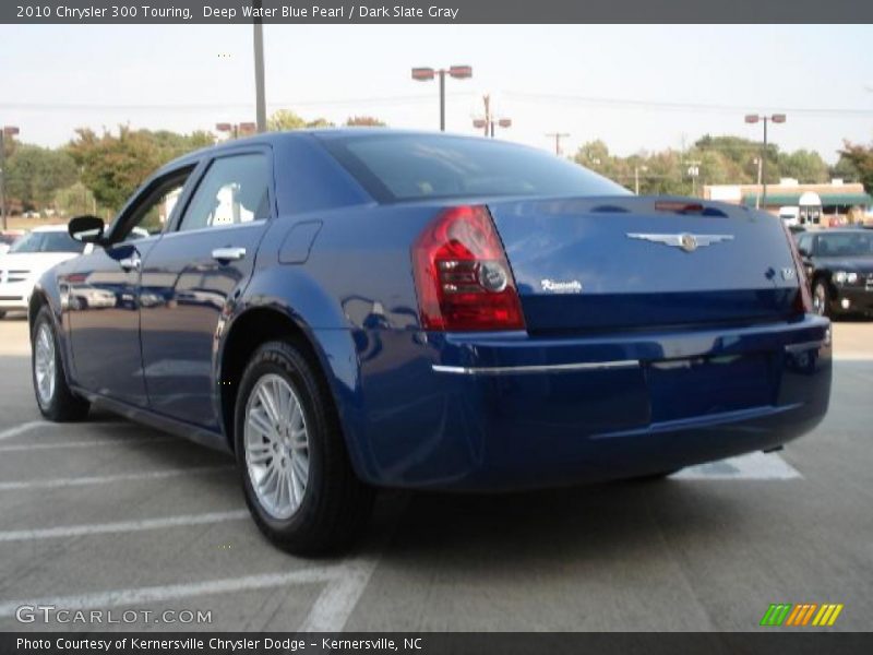 Deep Water Blue Pearl / Dark Slate Gray 2010 Chrysler 300 Touring