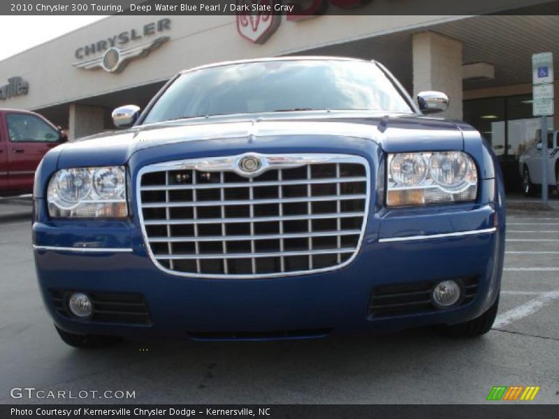 Deep Water Blue Pearl / Dark Slate Gray 2010 Chrysler 300 Touring