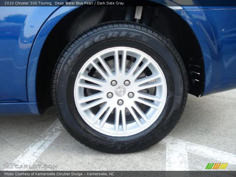 Deep Water Blue Pearl / Dark Slate Gray 2010 Chrysler 300 Touring