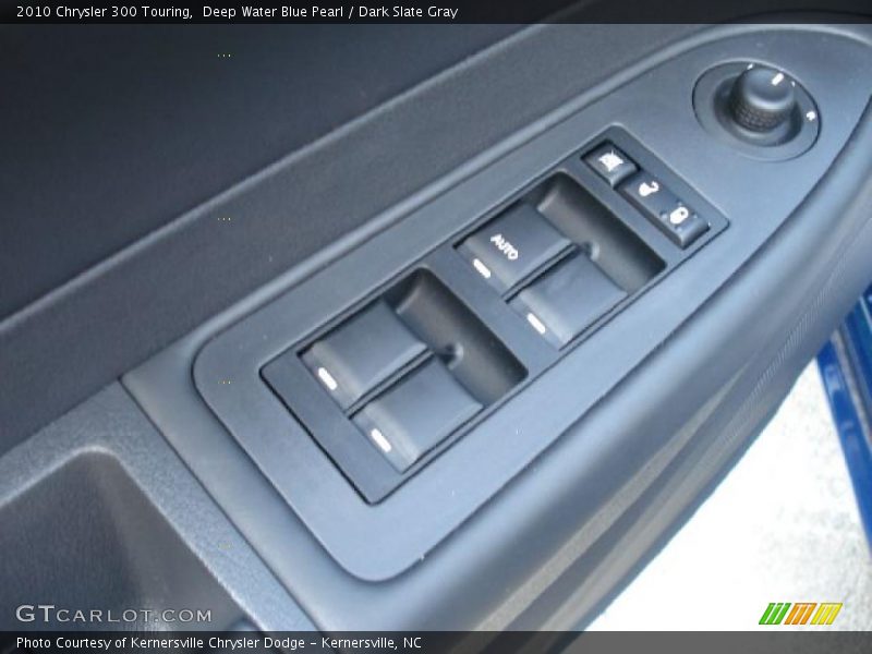 Deep Water Blue Pearl / Dark Slate Gray 2010 Chrysler 300 Touring