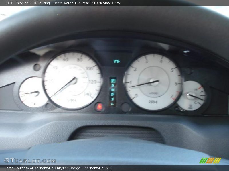 Deep Water Blue Pearl / Dark Slate Gray 2010 Chrysler 300 Touring