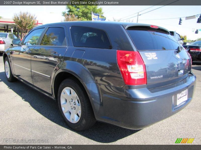 Steel Blue Metallic / Dark Slate Gray/Light Graystone 2007 Dodge Magnum SE