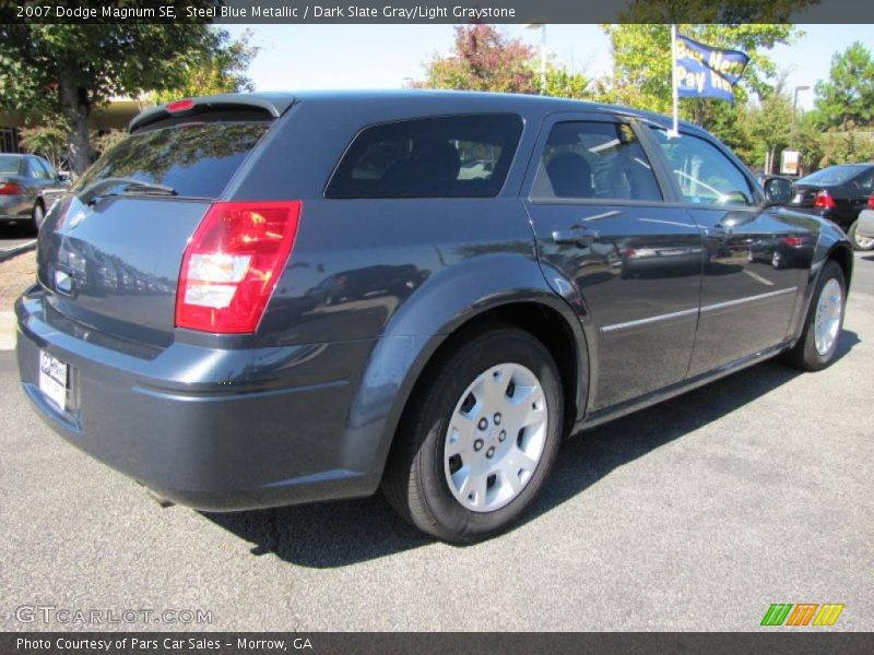 Steel Blue Metallic / Dark Slate Gray/Light Graystone 2007 Dodge Magnum SE