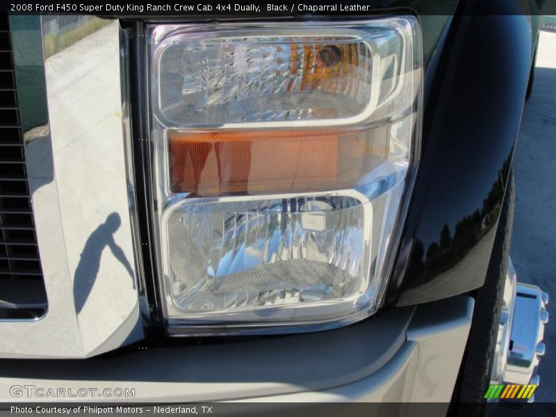 Black / Chaparral Leather 2008 Ford F450 Super Duty King Ranch Crew Cab 4x4 Dually