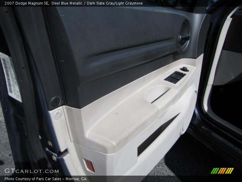 Steel Blue Metallic / Dark Slate Gray/Light Graystone 2007 Dodge Magnum SE