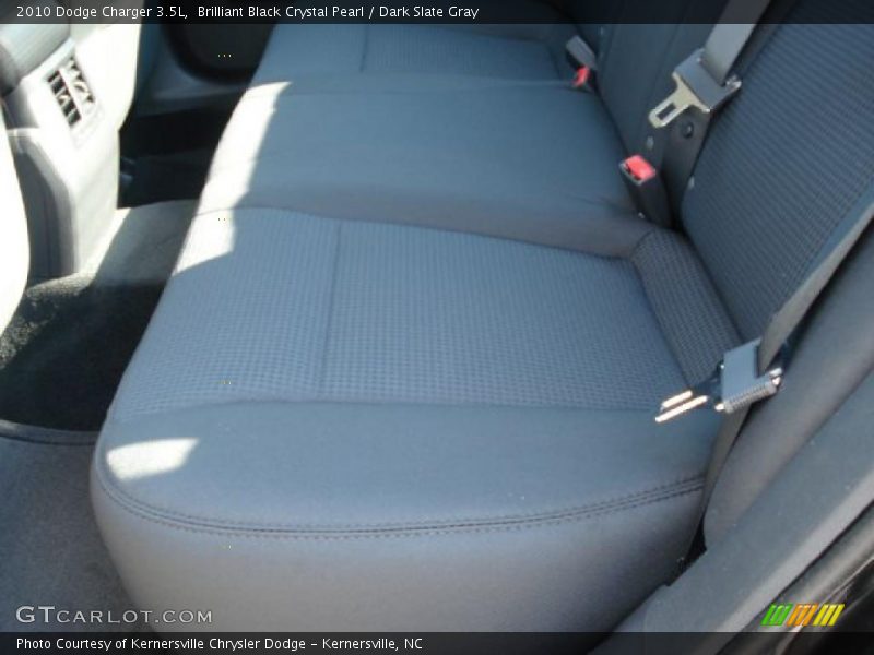 Brilliant Black Crystal Pearl / Dark Slate Gray 2010 Dodge Charger 3.5L