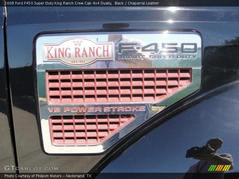  2008 F450 Super Duty King Ranch Crew Cab 4x4 Dually Logo