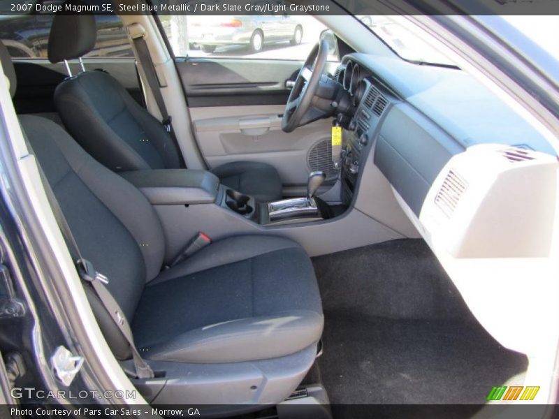 Steel Blue Metallic / Dark Slate Gray/Light Graystone 2007 Dodge Magnum SE