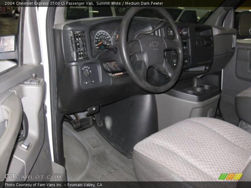  2004 Express 3500 LS Passenger Van Medium Dark Pewter Interior