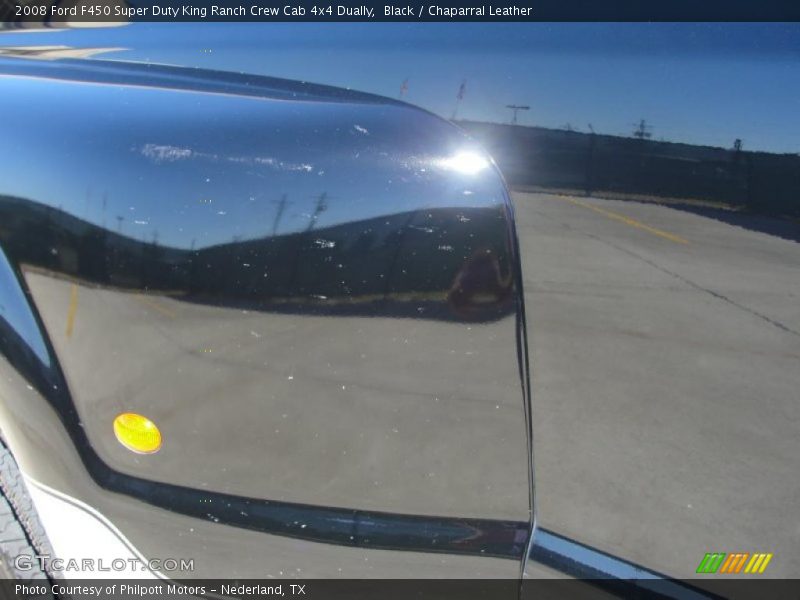 Black / Chaparral Leather 2008 Ford F450 Super Duty King Ranch Crew Cab 4x4 Dually