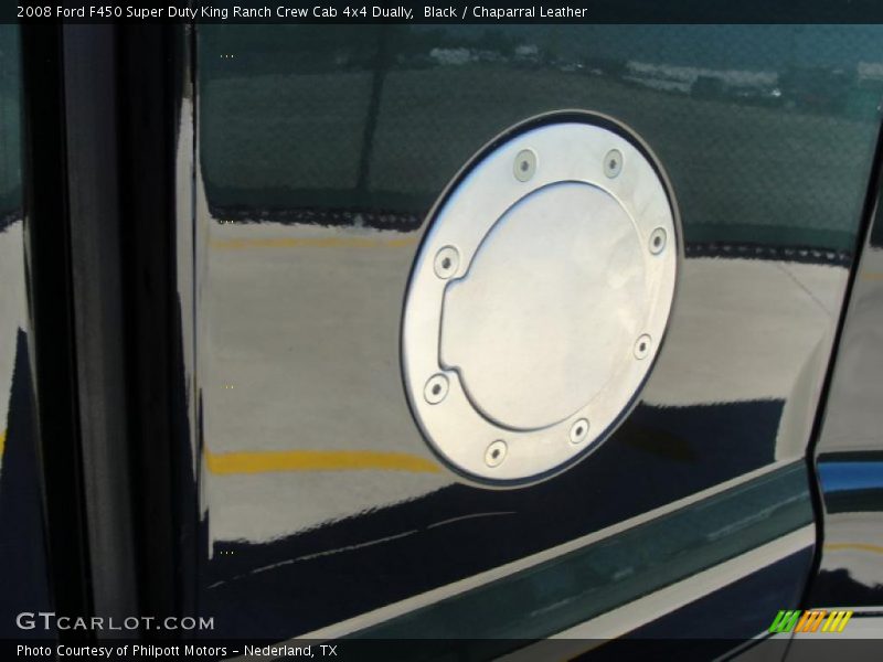 Black / Chaparral Leather 2008 Ford F450 Super Duty King Ranch Crew Cab 4x4 Dually