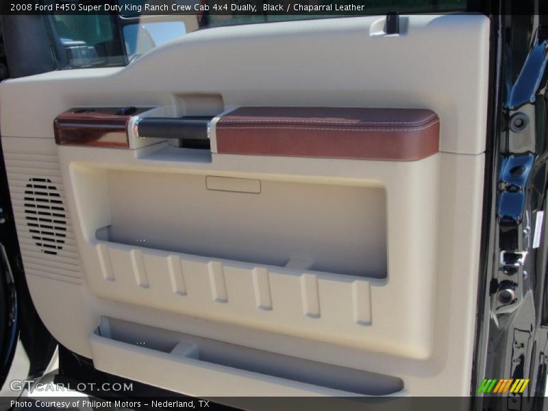 Black / Chaparral Leather 2008 Ford F450 Super Duty King Ranch Crew Cab 4x4 Dually