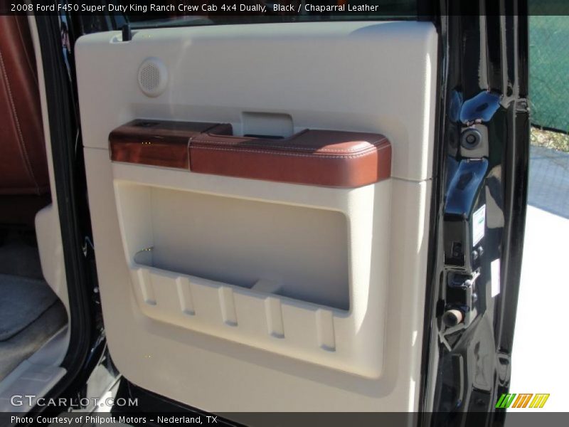 Black / Chaparral Leather 2008 Ford F450 Super Duty King Ranch Crew Cab 4x4 Dually