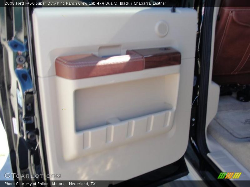 Black / Chaparral Leather 2008 Ford F450 Super Duty King Ranch Crew Cab 4x4 Dually