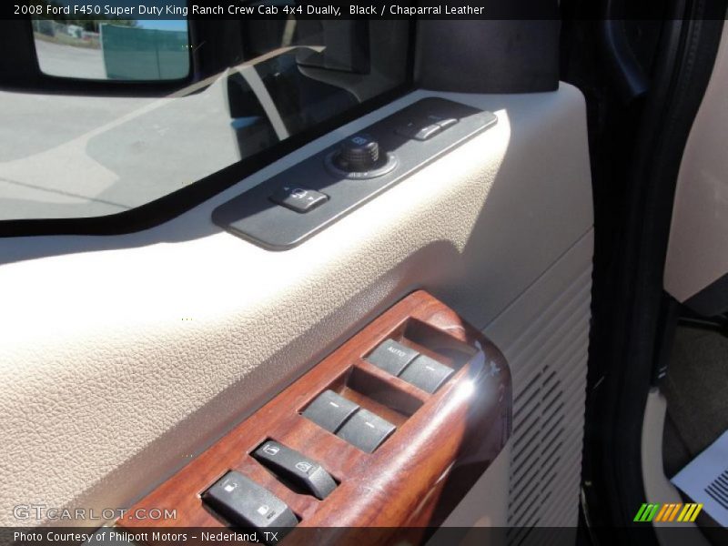 Black / Chaparral Leather 2008 Ford F450 Super Duty King Ranch Crew Cab 4x4 Dually