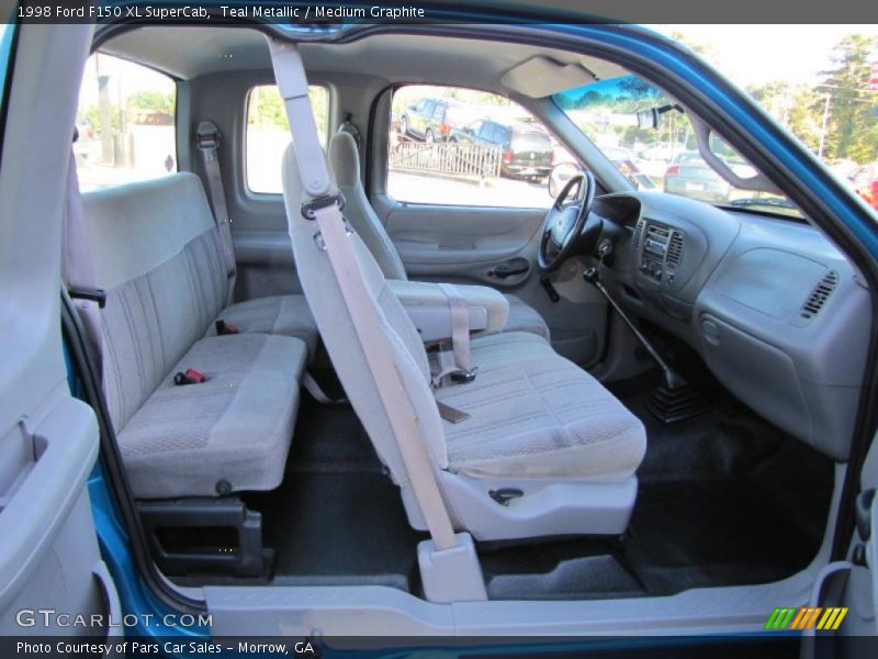  1998 F150 XL SuperCab Medium Graphite Interior